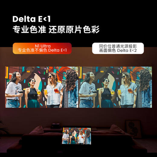 坚果N1 Ultra三色激光投影仪 投影仪家用 云台投影机 商品图5