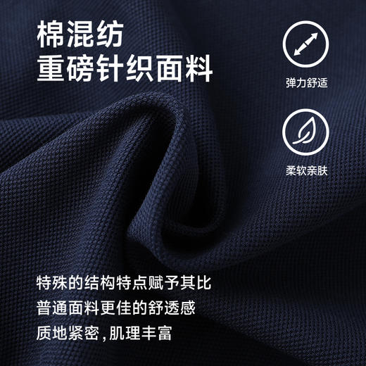 【一口价】【新款DG】大依优型大码长袖Polo衫翻领加肥加大肥佬休闲宽松透气上衣秋装 商品图1