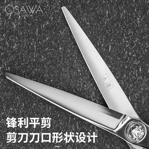 OSAWA大泽剪刀D1美发剪刀理发剪综合剪平剪直剪6寸专业剪刀 商品图2