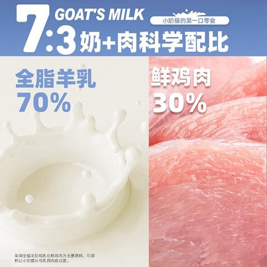 麦富迪猫咪冻干羊奶棒奶酪奶猫磨牙鱼油洁齿饼干零食 商品图1
