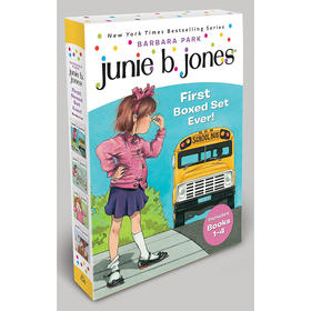 朱尼琼斯系列套装1-4册 英文原版Junie B.Jones's First Boxed Set Ever1-4