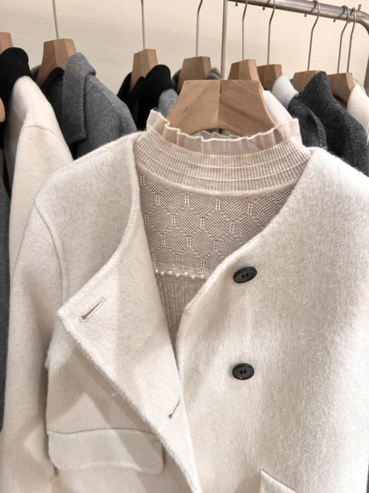 珍珠羊毛打底衫 商品图6