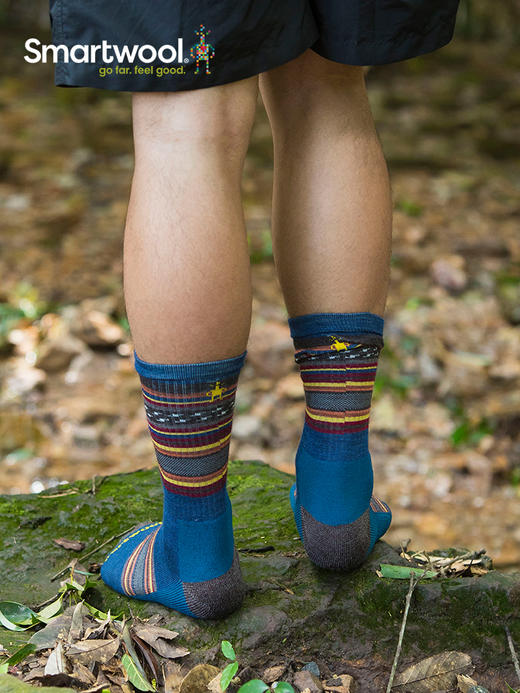Smartwool日常休闲轻量减震中筒袜美利奴羊毛徒步SW袜可机洗1738 商品图3