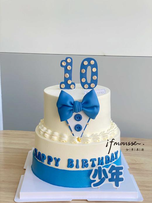 「男孩」少年蓝色领结 商品图0