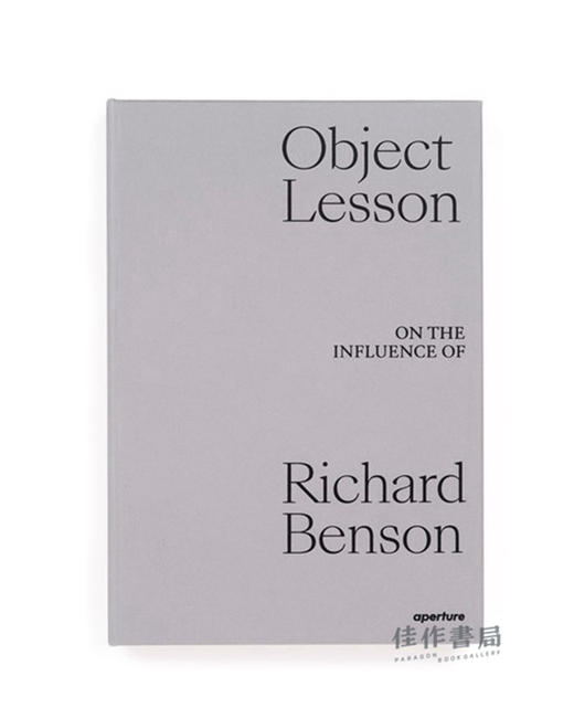 Object Lesson: On the Influence of Richard Benson / 主题课：理查德·本森的影响 商品图0