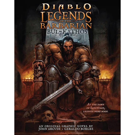 暗黑破坏神 野蛮人传奇 漫画 英文原版 Diablo - Legends of the Barbarian - Bul-Kathos 商品图0