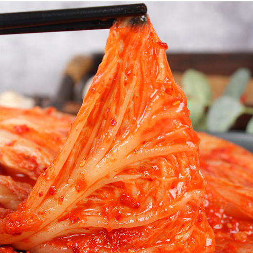 【直播专享】金刚山苹果梨味辣白菜400g*袋 拍一发三 包邮 商品图4