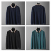 【一口价】【新款DG】大依优型大码长袖Polo衫翻领加肥加大肥佬休闲宽松透气上衣秋装 商品缩略图2