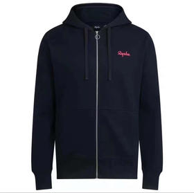 正品Rapha Logo Hoodie 休闲拉链连帽衫 有机棉保暖 原包装齐全