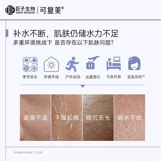 可复美吨顿次抛30支装透明质酸钠盈润保湿次抛精华液 商品图4