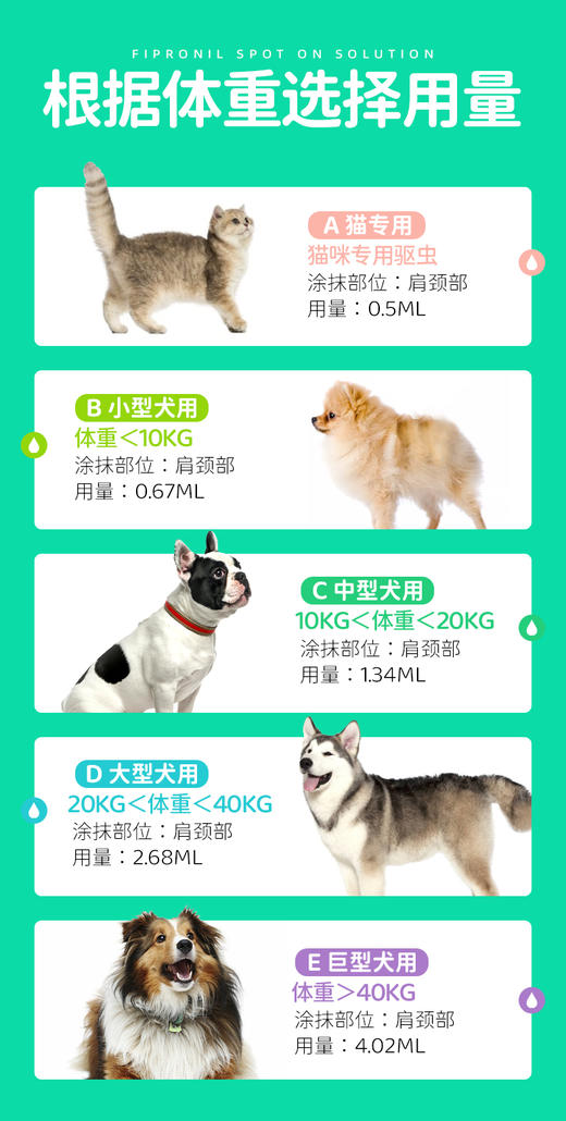 体外驱虫 小宠虱敌滴剂2.68ml*1管【大型犬】 商品图1
