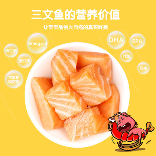 三文鱼块50g/袋*5袋 商品图2