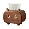 初心| 萌猫纸巾盒胡桃木全实木黄铜 商品缩略图4