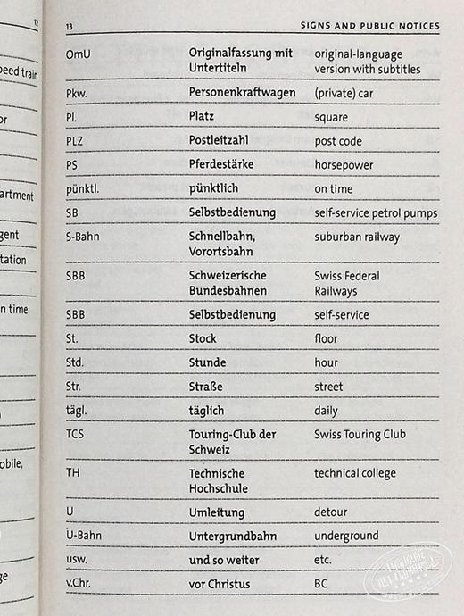 【中商原版】PENGUIN GERMAN PHRASEBOOK Fourth Edition(The Penguin Phrasebook Library)德语短语手册第四版 企鹅短语书库 商品图5