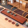 【样品特惠3.5折，仅1件，无货退款】祥福浮月现代纯天然高端重竹家用干泡台茶台茶具托盘茶海茶几茶盘（88*25*3.5cm）【不支持补差，非质量问题不退不换】S 商品缩略图1