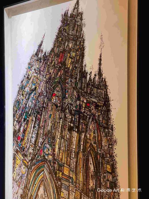 张长江《圣殿系列之一》版画 商品图2