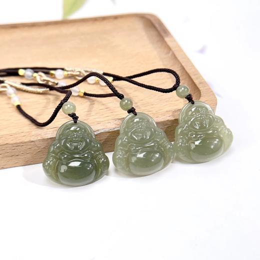 和田玉吊坠-晴水佛公 商品图0