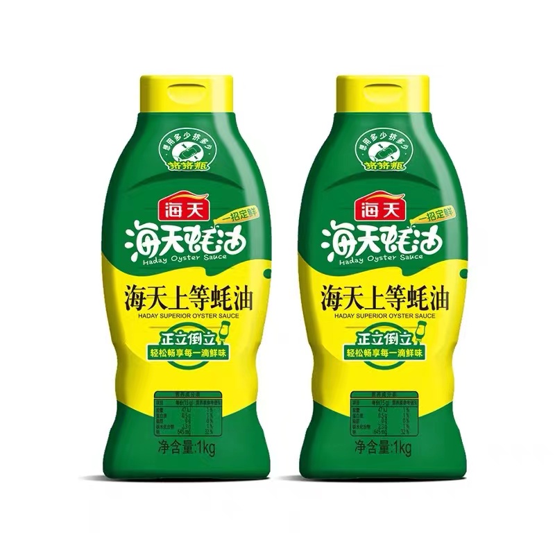 海天上等蚝油挤挤装1kg