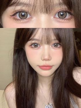 yeelens月抛 奶油巴斯克 棕 14.5mm  非离子