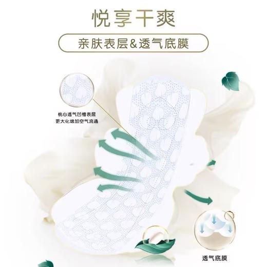 ABC丝享棉夜用极薄棉柔表层卫生巾【8片】 商品图3