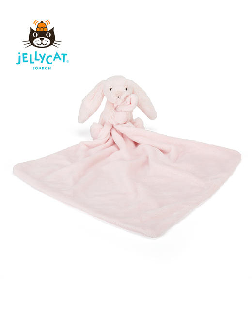 Jellycat 害羞粉色邦尼兔安抚巾 商品图1