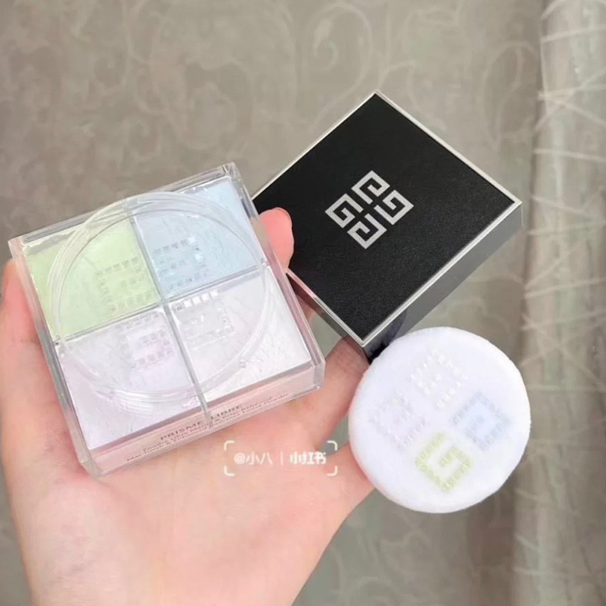 专柜590 纪梵希轻盈无痕四宫格定妆散粉12g 带粉扑