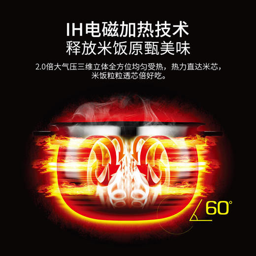 【团购展示】韩国原装进口电饭煲IH智能家用双压锅 5L CRP-LHTR1011FW 商品图2