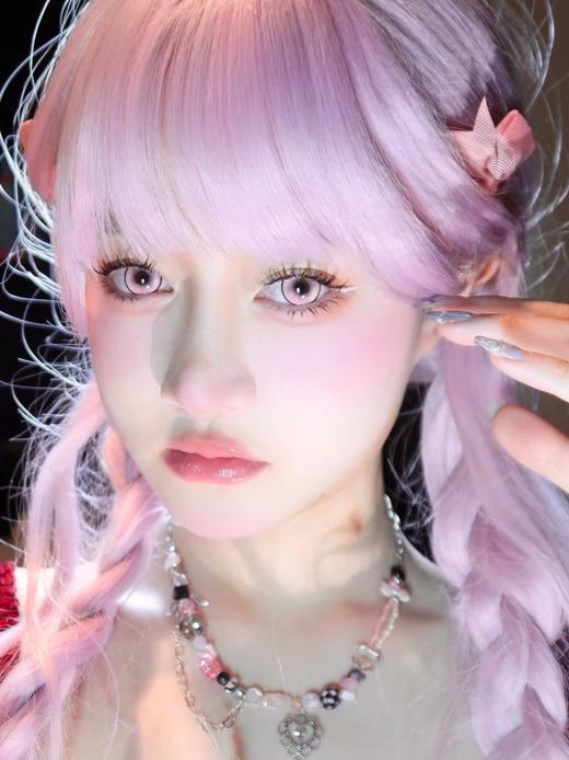 Dgugulens旗下 ·海岛气泡&樱花气泡&柠檬气泡｜14.5mm白狮着色待测｜日抛  一盒十片装 商品图9