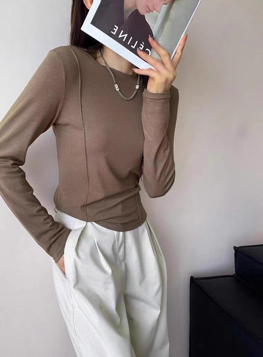 细绒棉鱼骨T 商品图3