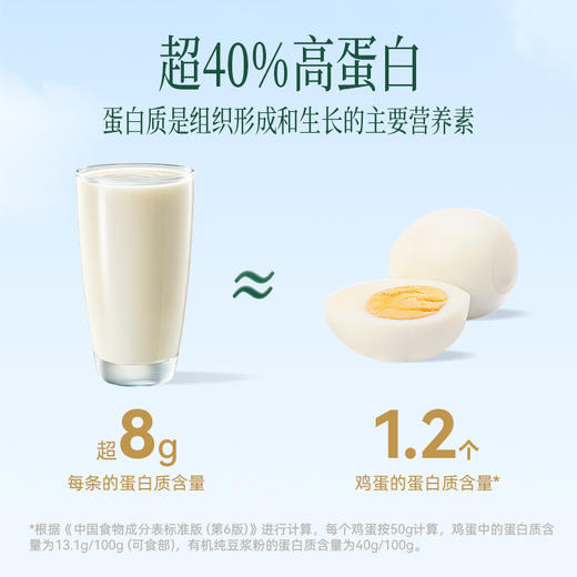 【有机无糖】九阳豆浆有机黑豆纯豆浆粉0添加糖高蛋白早餐学生 商品图2