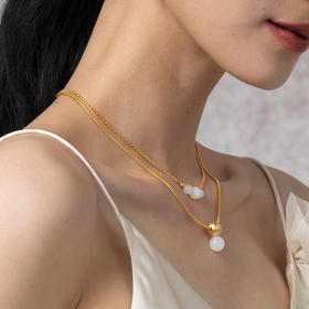 青现 知白系列 浮生梦项链