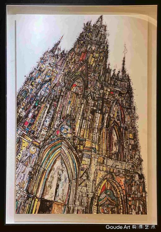 张长江《圣殿系列之一》版画 商品图1