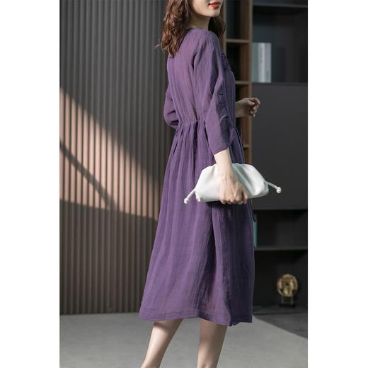 【部分现货】设计感连衣裙女2023夏季新款韩版显瘦温柔风中长款茶歇裙纱裙 商品图4