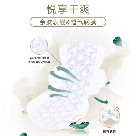 ABC丝享棉夜用极薄棉柔表层卫生巾【8片】 商品图1