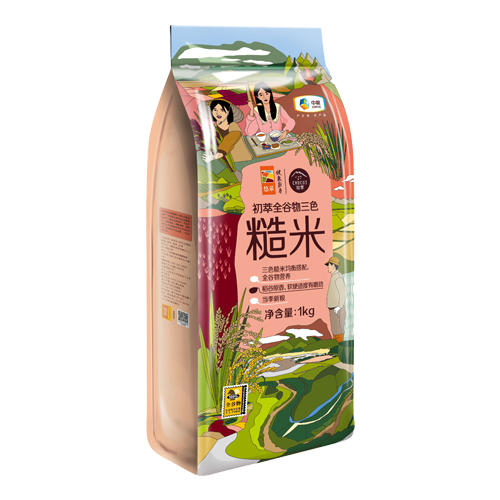 中粮初萃全谷物三色糙米1kg 商品图0