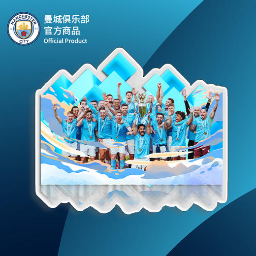 曼城俱乐部官方商品 | 格拉利什德布劳内冰箱贴磁铁足球球迷周边 商品图4