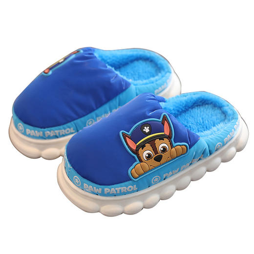 【保暖舒适内里❗️汪汪队儿童棉拖】冬季汪汪队儿童棉拖鞋踩屎感居家卡通男女宝宝包头防水加绒厚底父亲节礼物新年礼盒年货礼盒 商品图4