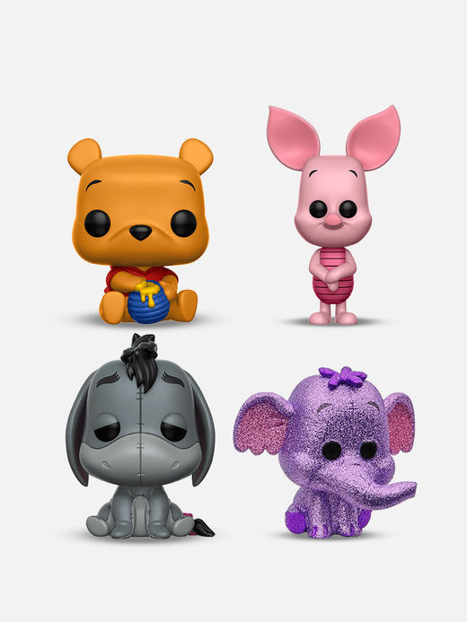 Funko POP Winnie the Pooh迪士尼小熊维尼4个装手办 66843 商品图2