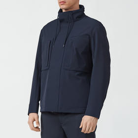 EMPORIO ARMANI 阿玛尼 男士拉链外套 深蓝色 3R1BM8 1NTLZ 0920