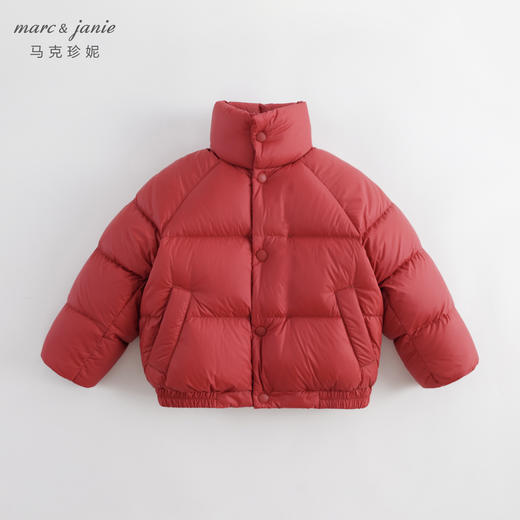 【三防】马克珍妮冬装新款男女童美式校园加厚面包服羽绒服231519 商品图4