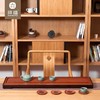 【样品特惠3.5折，仅1件，无货退款】祥福浮月现代纯天然高端重竹家用干泡台茶台茶具托盘茶海茶几茶盘（88*25*3.5cm）【不支持补差，非质量问题不退不换】S 商品缩略图3