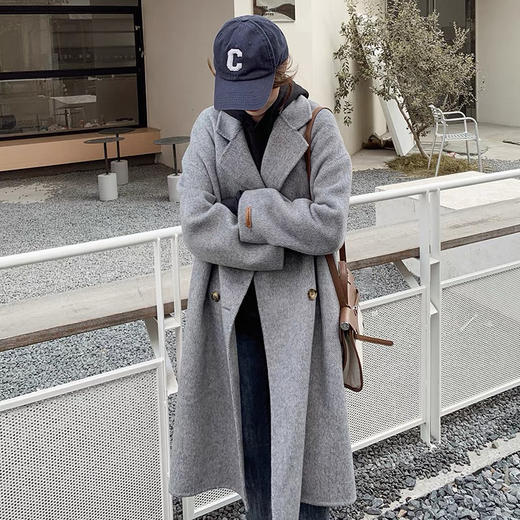 升级版暖冬灰大衣 商品图3