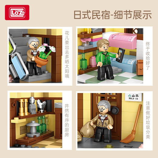 T LOZ积木1234面馆 商品图2