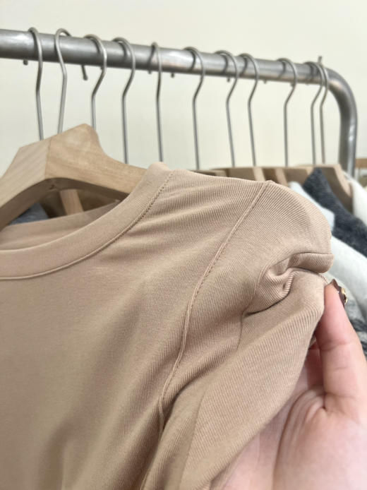 细绒棉鱼骨T 商品图6