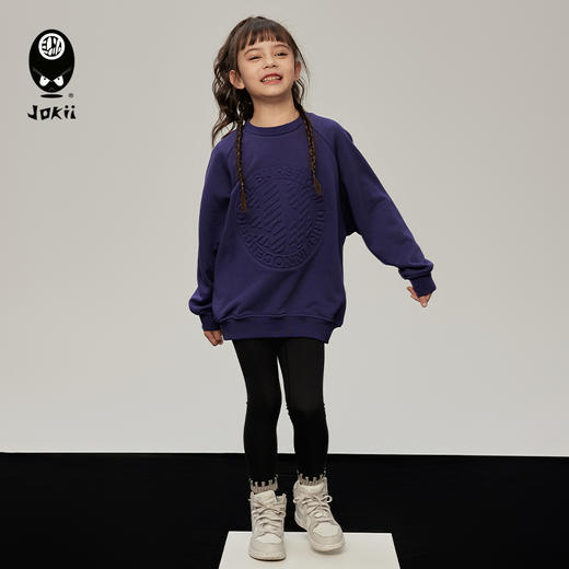 【23秋上新】jokii潮牌童装『彩虹糖卫衣』儿童卫衣纯棉洋气潮流[福利品] 商品图4