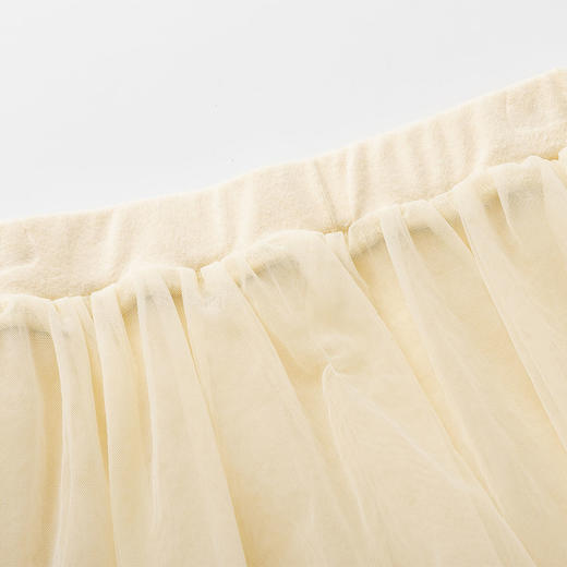 【A】【MQD】童装秋新款女童时尚简约百搭打底裤儿童网纱洋气裤子奥莱 商品图1