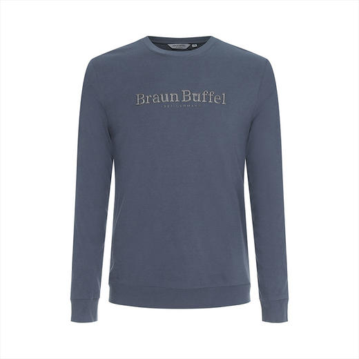 布兰施秋冬火山岩羊毛混纺长袖T恤 商品图4