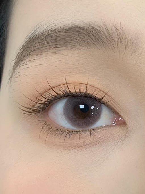 FAVORRBEAUTY 奶杏粉灰 年抛 两片 14.0mm 参考着色 13.2mm 基弧 8.6 含水 38% 韩国进口 商品图3