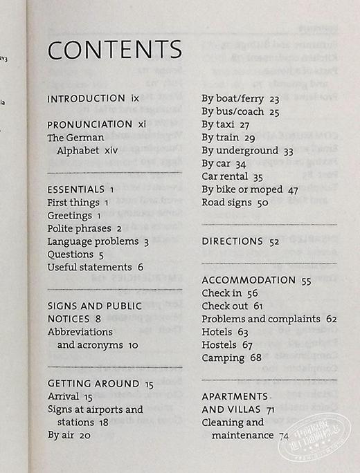 【中商原版】PENGUIN GERMAN PHRASEBOOK Fourth Edition(The Penguin Phrasebook Library)德语短语手册第四版 企鹅短语书库 商品图4