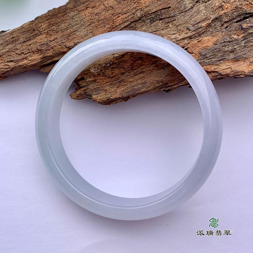 派瑞翡翠 翡翠手镯 糯种 浅紫 商品图1